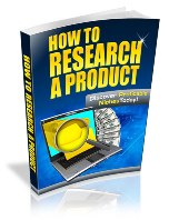 How To Research A Product
